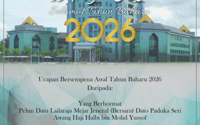 UCAPAN  YANG BERHORMAT  PEHIN DATU LAILARAJA MEJAR JENERAL (BERSARA)  DATO PADUKA SERI AWANG HAJI HALBI BIN HAJI MOHD YUSSOF  MENTERI DI JABATAN PERDANA MENTERI DAN   MENTERI PERTAHANAN II  SEMPENA TAHUN BAHARU MASIHI 2026
