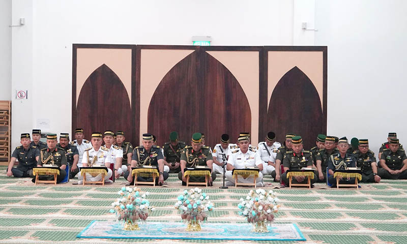 MINISTRY OF DEFENCE HOLDS KHATAM AL-QUR’AN CEREMONY IN CONJUNCTION WITH RBAF 64TH ANNIVERSARY