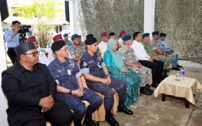 TITIAN AMAL PROJECT HANDOVER CEREMONY IN CONJUNCTION WITH THE ROYAL BRUNEI ARMED FORCES 64TH ANNIVERSARY AT KAMPONG PANDAN, MUKIM KUALA BELAIT, BELAIT DISTRICT