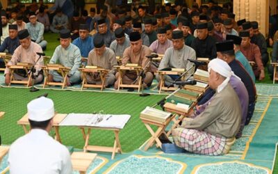 THE ROYAL BRUNEI ARMED FORCES PARTICIPATED IN THE NIGHTLY TADARUS AL-QURAN FUNCTION DURING RAMADAN AT ISTANA NURUL IMAN 1447 HIJRAH/2026 MASIHI