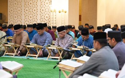 MINISTRY OF DEFENCE PARTICIPATED IN THE NIGHTLY TADARUS AL-QUR’AN FUNCTION DURING RAMADAN AT ISTANA NURUL IMAN 1447 HIJRAH/2026 MASIHI