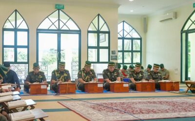 HANDOVER OF THE FUNERAL RITES ROOM AT SURAU AL-QUWWAH, BANGAR CAMP