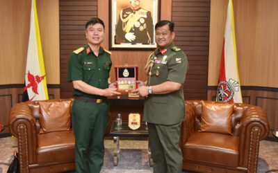 COMMANDER OF THE ROYAL BRUNEI ARMED FORCES RECEIVES COURTESY CALLS FROM OUTGOING AND INCOMING DEFENCE ATTACHÉS OF THE SOCIALIST REPUBLIC OF VIET NAM