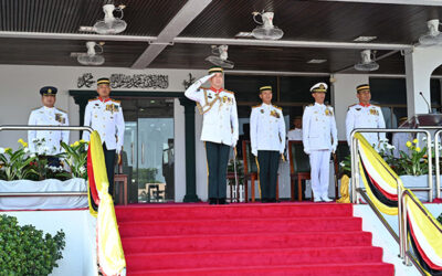 PASSING-OUT PARADE CEREMONY FOR MALE RECRUITS OF THE 180TH INTAKE OF THE ROYAL BRUNEI ARMED FORCES