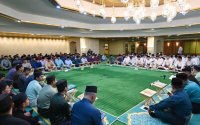 MINISTRY OF DEFENCE PARTICIPATES IN THE NIGHTLY DIKIR CEREMONY IN CONJUNCTION WITH MAULIDUR RASUL 1448H AT ISTANA NURUL IMAN
