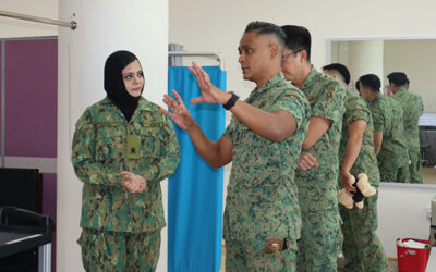 PERFORMANCE OPTIMISATION CENTRE HOSTS SINGAPORE ARMED FORCES DELEGATION FOR TWIN SPEAR PROGRAMME